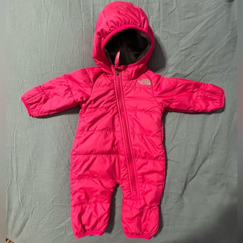 0-3 Months North Face Infant Bunting Snowsuit